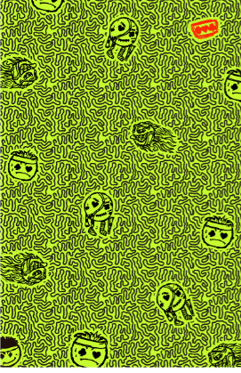 Toalla Laberinto Verde